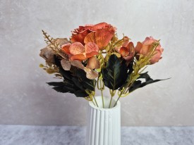 Ramo flores artificiales vintage